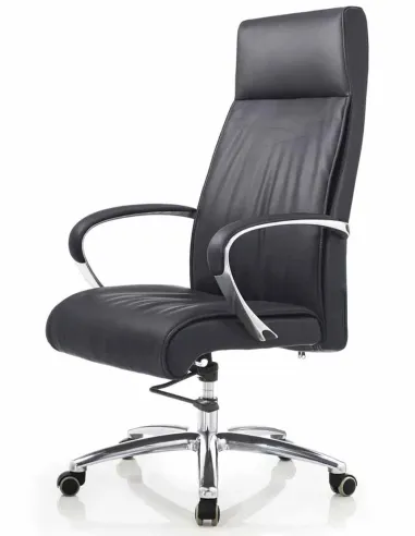 Кресло 9164 BL для руководителя, черное, кожаное - купить Киев, Днепр, Одесса, Львов, Харьков