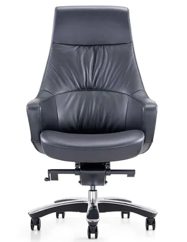 Кресло A2208 для руководителя, черное, кожаное - купить Киев, Днепр, Одесса, Львов, Харьков