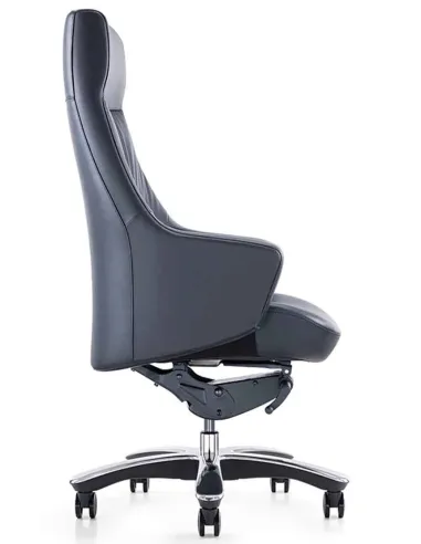 Кресло A2208 для руководителя, черное, кожаное - купить Киев, Днепр, Одесса, Львов, Харьков