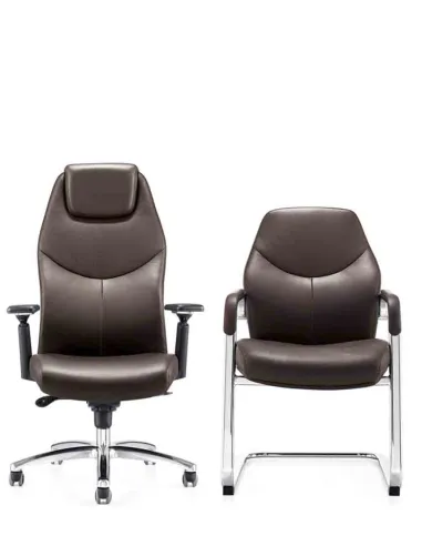 Крісло F395 BRE для відвідувача, коричневе - купити Київ, Дніпро, Одеса, Львів, Харків