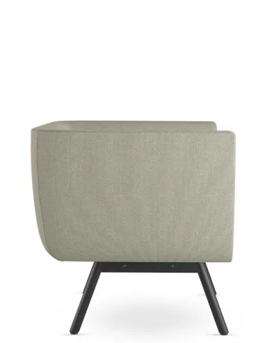 Кресло посетителя LD SEATING NIDO NI-K1-L-N1 тканевое - купить Киев, Днепр, Одесса, Львов, Харьков