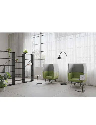 Кресло посетителя LD SEATING NIDO NI-K1-L-N1 тканевое - купить Киев, Днепр, Одесса, Львов, Харьков