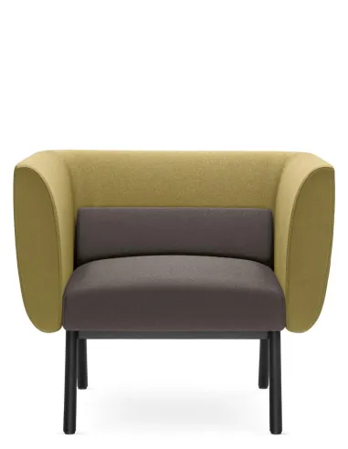 Кресло посетителя LD SEATING NIDO NI-K1-L-N1 тканевое - купить Киев, Днепр, Одесса, Львов, Харьков