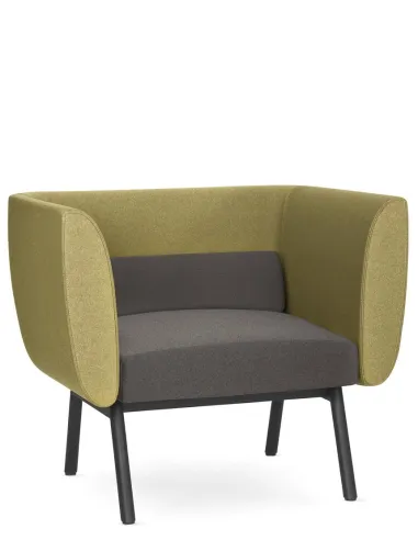 Кресло посетителя LD SEATING NIDO NI-K1-L-N1 тканевое - купить Киев, Днепр, Одесса, Львов, Харьков