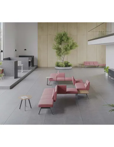 Кресло посетителя LD SEATING NIDO NI-K2-L-N1 тканевое - купить Киев, Днепр, Одесса, Львов, Харьков