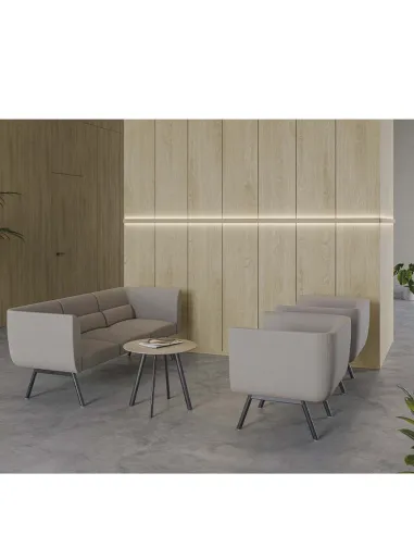 Кресло посетителя LD SEATING NIDO NI-K3-H-N1 тканевое - купить Киев, Днепр, Одесса, Львов, Харьков