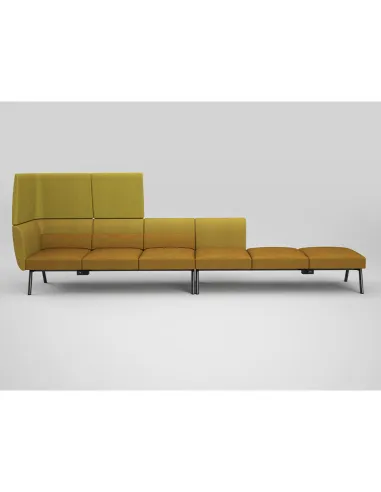 Кресло посетителя LD SEATING NIDO NI-K3-L-N1 тканевое - купить Киев, Днепр, Одесса, Львов, Харьков