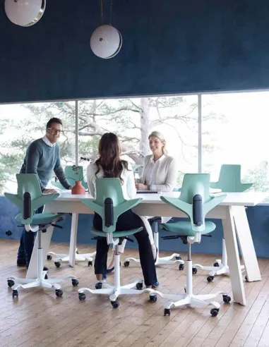 Кресло HAG CAPISCO PULS 8020 Rosehip White, эргономичное - купить Киев, Днепр, Одесса, Львов, Харьков