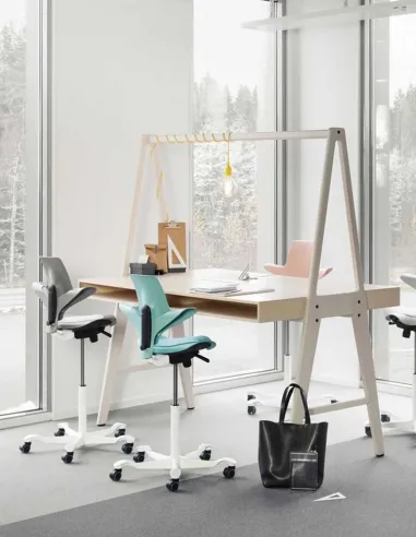 Кресло HAG CAPISCO PULS 8020 Rosehip White, эргономичное - купить Киев, Днепр, Одесса, Львов, Харьков