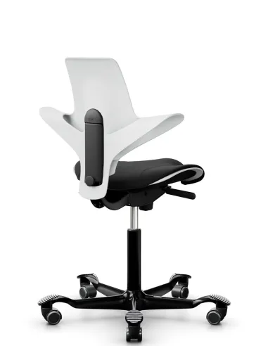 Кресло HAG CAPISCO PULS 8020 White Black, эргономичное - купить Киев, Днепр, Одесса, Львов, Харьков