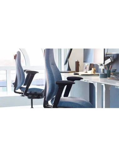 Кресло FLOKK RH MEREO 220 BLACK эргономичное, новозеландская шерсть SELECT (GABRIEL) - купить Киев, Днепр, Одесса, Львов, Харько