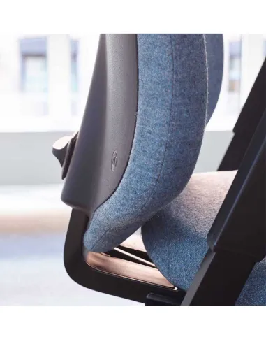 Кресло FLOKK RH MEREO 220 BLACK эргономичное, новозеландская шерсть SELECT (GABRIEL) - купить Киев, Днепр, Одесса, Львов, Харько