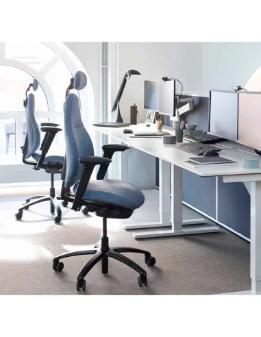 Кресло FLOKK RH MEREO 220 BLACK эргономичное, новозеландская шерсть SELECT (GABRIEL) - купить Киев, Днепр, Одесса, Львов, Харько