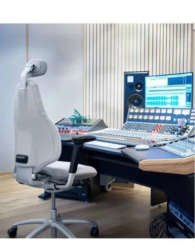 Кресло FLOKK RH MEREO 220 BLACK эргономичное, новозеландская шерсть SELECT (GABRIEL) - купить Киев, Днепр, Одесса, Львов, Харько