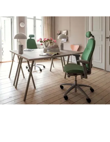 Кресло FLOKK RH MEREO 220 BLACK эргономичное, новозеландская шерсть SELECT (GABRIEL) - купить Киев, Днепр, Одесса, Львов, Харько