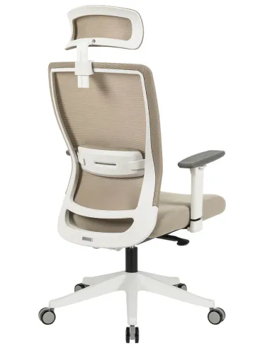 Кресло офисное KRESLALUX OPTI-ON BEIGE, для оператора - купить Киев, Днепр, Одесса, Львов, Харьков