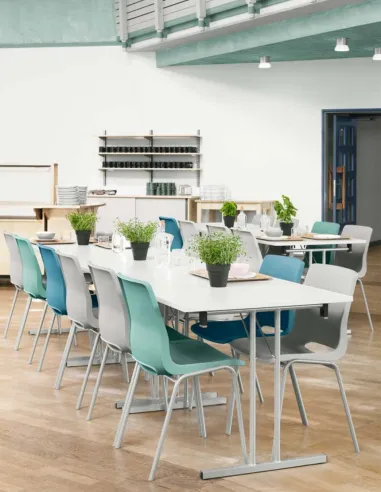 Кресло PROFIM ANA 4340 для посетителя, бирюзовое - купить Киев, Днепр, Одесса, Львов, Харьков