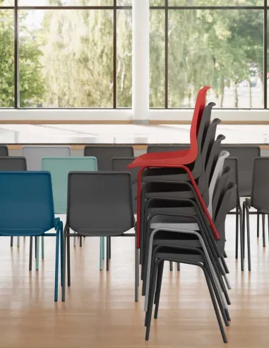 Кресло PROFIM ANA 4340 для посетителя, синее - купить Киев, Днепр, Одесса, Львов, Харьков