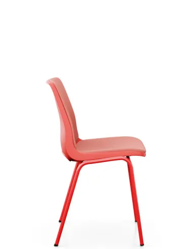 Кресло PROFIM ANA 4340SR для посетителя, красное - купить Киев, Днепр, Одесса, Львов, Харьков