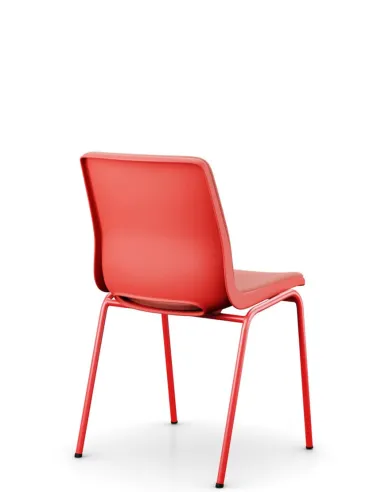 Кресло PROFIM ANA 4340SR для посетителя, красное - купить Киев, Днепр, Одесса, Львов, Харьков