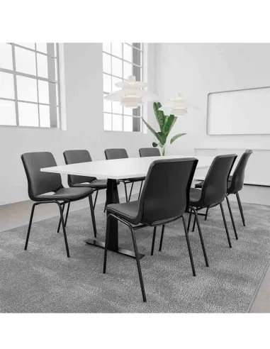 Кресло PROFIM ANA 4340SR для посетителя, синее - купить Киев, Днепр, Одесса, Львов, Харьков