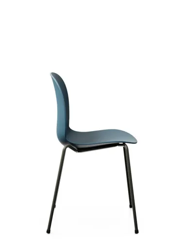 Кресло PROFIM NOOR 4-LEGS 6050 TEAL BLUE, для посетителя - купить Киев, Днепр, Одесса, Львов, Харьков