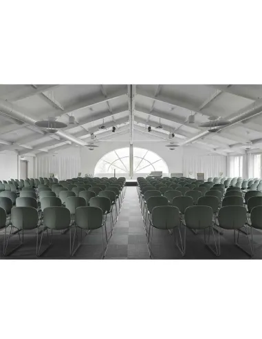 Кресло PROFIM NOOR 4-LEGS 6050 TEAL BLUE, для посетителя - купить Киев, Днепр, Одесса, Львов, Харьков