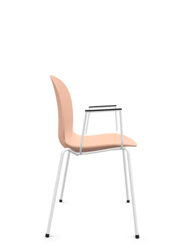 Крісло PROFIM NOOR 4-LEGS 6050 ROSE, для відвідувача, з підлокітниками - купити Київ, Дніпро, Одеса, Львів, Харків