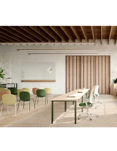 Крісло PROFIM NOOR 4-LEGS 6050 ROSE, для відвідувача, з підлокітниками - купити Київ, Дніпро, Одеса, Львів, Харків