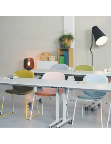 Кресло PROFIM NOOR 4-LEGS 6050S MISTYGREY, для посетителя - купить Киев, Днепр, Одесса, Львов, Харьков