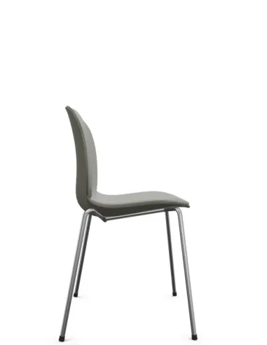 Кресло PROFIM NOOR 4-LEGS 6050SB GLAY, для посетителя - купить Киев, Днепр, Одесса, Львов, Харьков