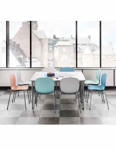 Кресло PROFIM NOOR 4-LEGS 6050SB GLAY, для посетителя - купить Киев, Днепр, Одесса, Львов, Харьков