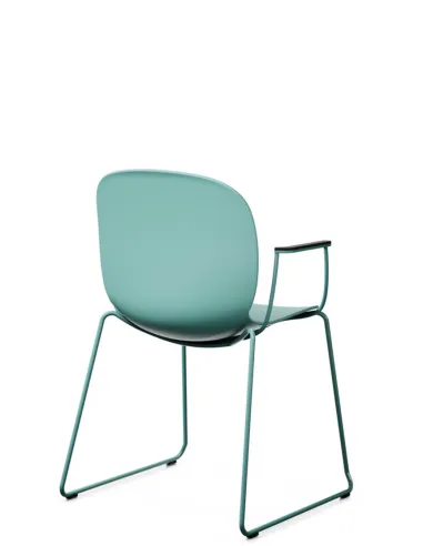 Кресло PROFIM NOOR SLEDGEBASE 6060, для посетителя, с подлокотниками - купить Киев, Днепр, Одесса, Львов, Харьков