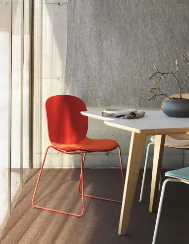 Кресло PROFIM NOOR SLEDGEBASE 6060S, для посетителя - купить Киев, Днепр, Одесса, Львов, Харьков