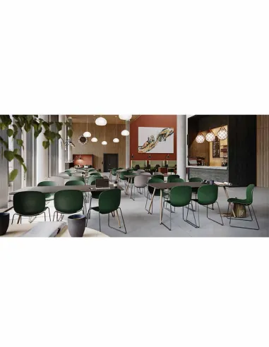 Кресло PROFIM NOOR SLEDGEBASE 6060S, для посетителя - купить Киев, Днепр, Одесса, Львов, Харьков