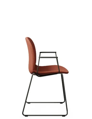 Кресло PROFIM NOOR SLEDGEBASE 6060F, для посетителя, с подлокотниками - купить Киев, Днепр, Одесса, Львов, Харьков