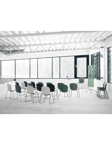 Кресло PROFIM NOOR SLEDGEBASE 6060F, для посетителя, с подлокотниками - купить Киев, Днепр, Одесса, Львов, Харьков