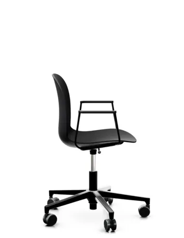 Кресло PROFIM NOOR FOOTBASE 6070 BLACK, с подлокотниками - купить Киев, Днепр, Одесса, Львов, Харьков