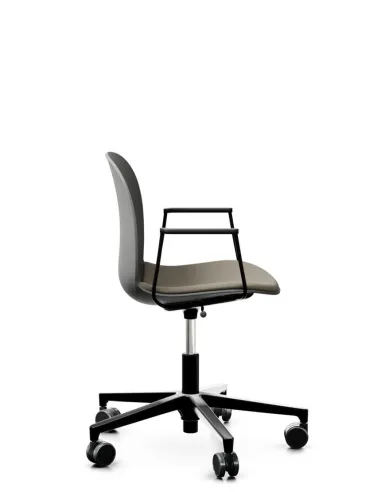 Кресло PROFIM NOOR FOOTBASE 6070S BLACK, с подлокотниками - купить Киев, Днепр, Одесса, Львов, Харьков