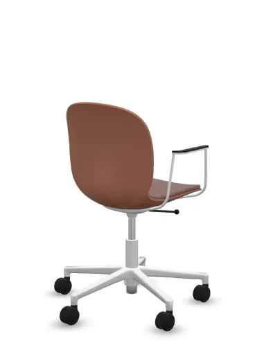 Кресло PROFIM NOOR FOOTBASE 6070S WHITE, с подлокотниками - купить Киев, Днепр, Одесса, Львов, Харьков