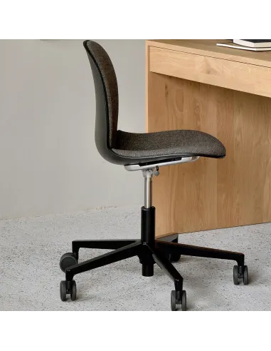 Кресло PROFIM NOOR FOOTBASE 6070SB BLACK с подлокотниками - купить Киев, Днепр, Одесса, Львов, Харьков