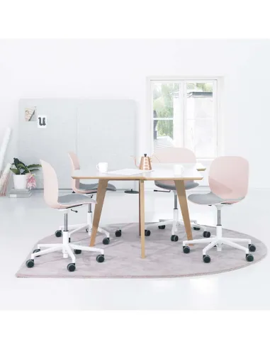 Кресло PROFIM NOOR FOOTBASE 6070SB WHITE, с подлокотниками - купить Киев, Днепр, Одесса, Львов, Харьков