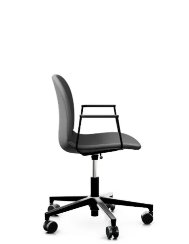 Кресло PROFIM NOOR FOOTBASE 6070F BLACK, с подлокотниками - купить Киев, Днепр, Одесса, Львов, Харьков