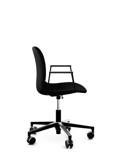 Кресло PROFIM NOOR FOOTBASE 6070F BLACK, с подлокотниками - купить Киев, Днепр, Одесса, Львов, Харьков