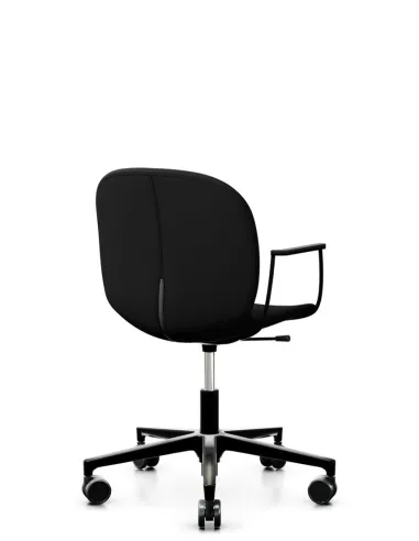 Кресло PROFIM NOOR FOOTBASE 6070F BLACK, с подлокотниками - купить Киев, Днепр, Одесса, Львов, Харьков