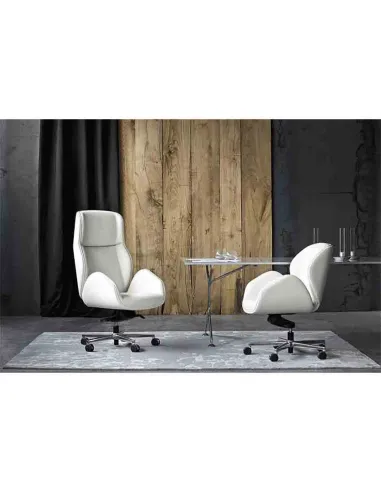 Крісло VAGHI SUONI GUEST SI06K, шкіряне - купити Київ, Дніпро, Одеса, Львів, Харків