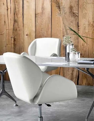 Кресло VAGHI SUONI GUEST SI06K, кожаное - купить Киев, Днепр, Одесса, Львов, Харьков