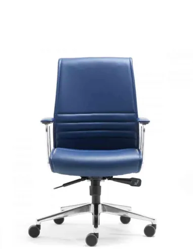 Кресло VAGHI MODUS 154DX кожаное, со средней спинкой - купить Киев, Днепр, Одесса, Львов, Харьков