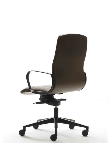 Кресло VAGHI UNION U3D6L со средней спинкой, кожаное - купить Киев, Днепр, Одесса, Львов, Харьков