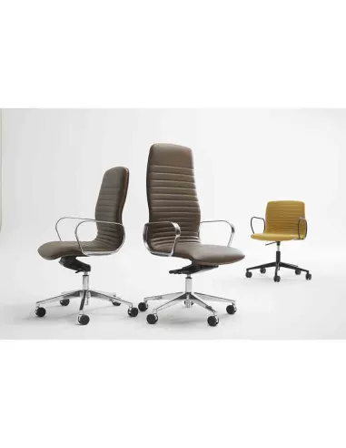 Крісло VAGHI UNION U5C6B із середньою спинкою - купити Київ, Дніпро, Одеса, Львів, Харків